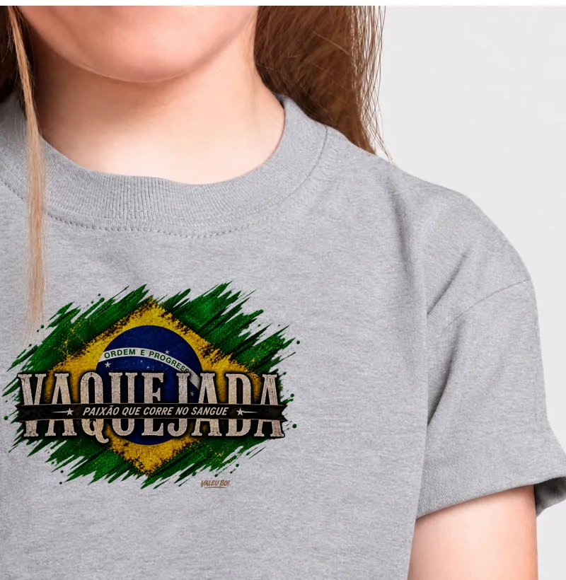 Camisa Infantil - Paixão que Corre no Sangue - Camiseta Infantil