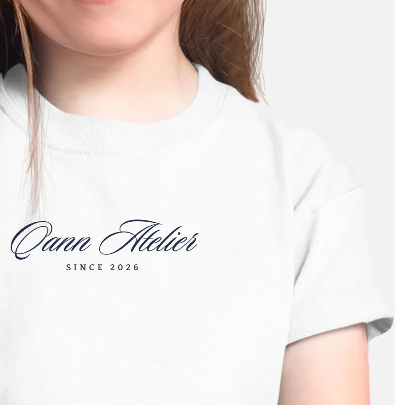 Camiseta Infantil Qann Atelier 