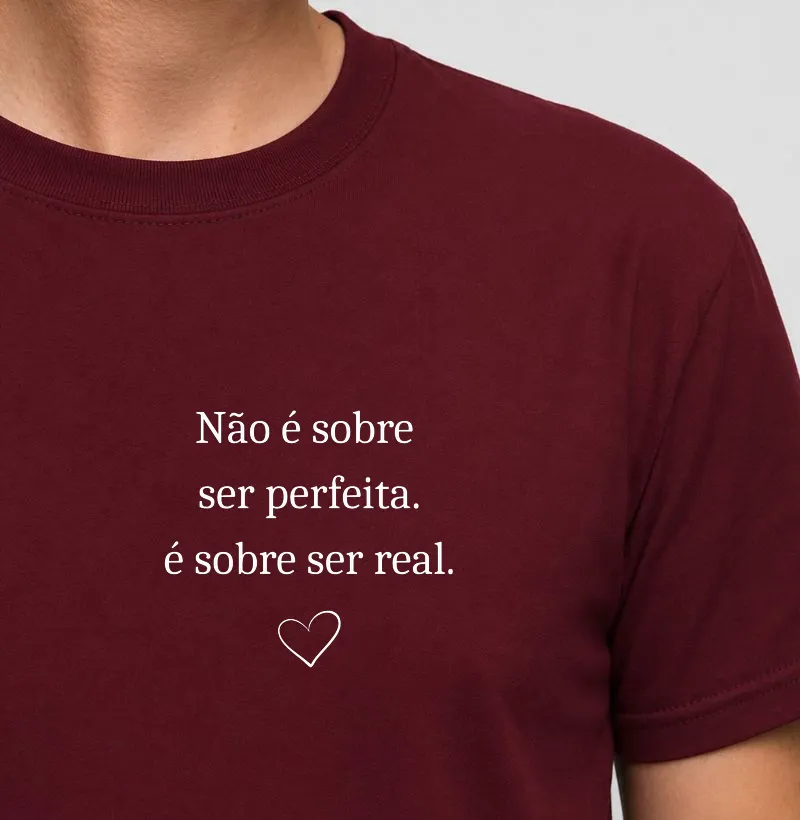 Não é sobre ser perfeita