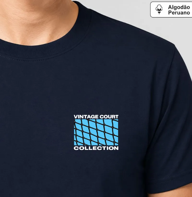 VINTAGE COURT COLLECTION - Camiseta Algodão Peruano