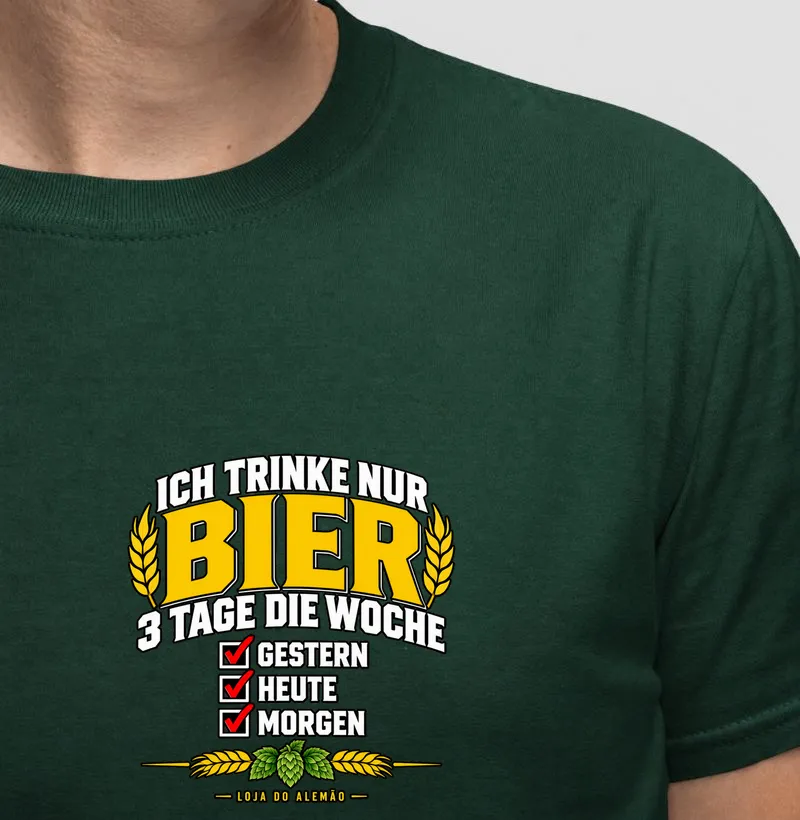 Ich Trinke Nur Bier Mini - Camiseta