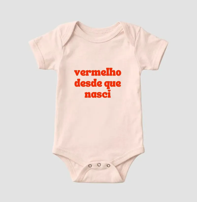 Vermelho desde que nasci