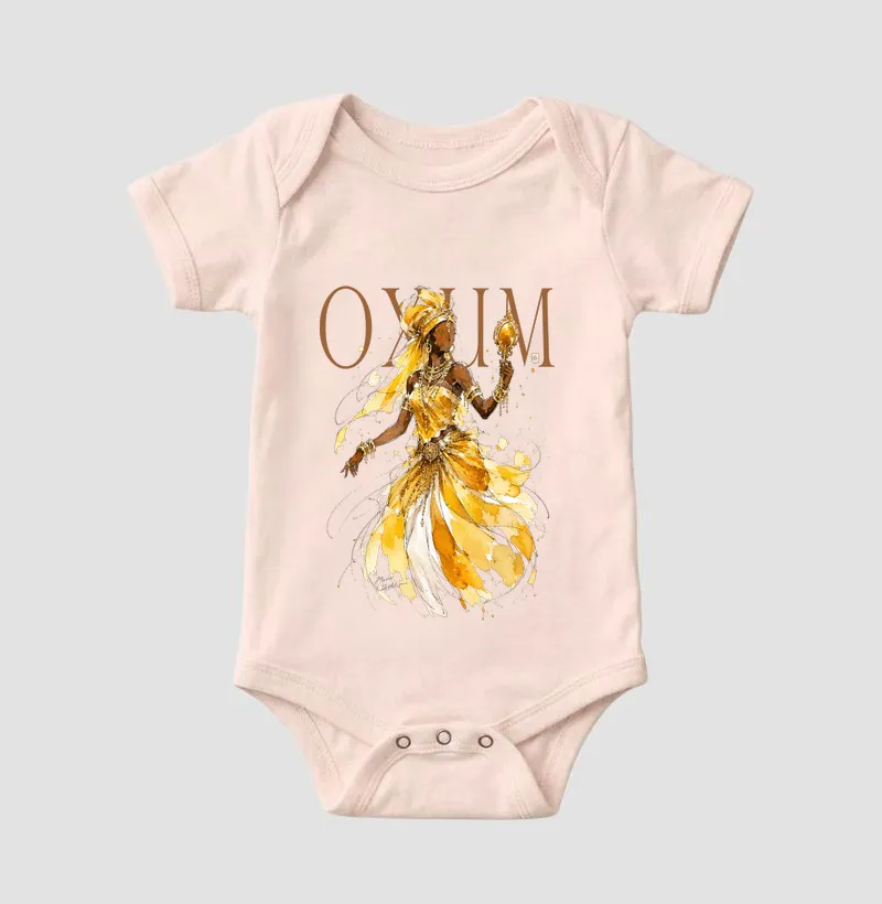 Body Bebê Oxum I Orixás Maria Patuá