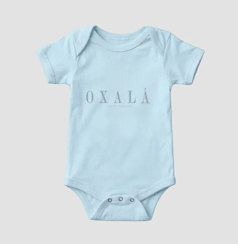 Oxalá Nomes Sagrados Maria Patuá - Body Infantil