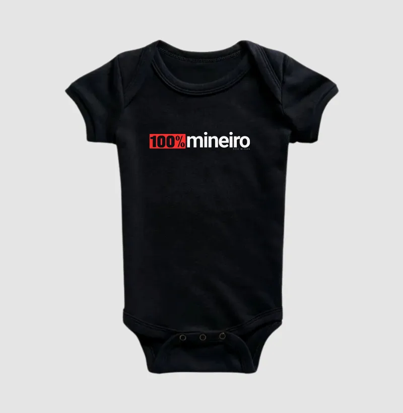 Body 100% Mineiro | Minimalista Moderna | Orgulho das Gerais - Imagem 4
