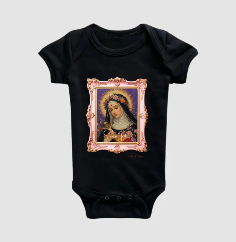Santa Rita de Cássia - Pintura com Moldura