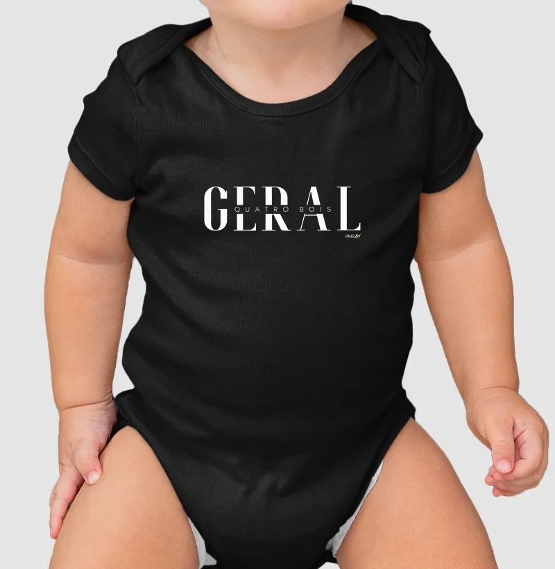 Body Infantil - Geral Quatro Bois - Body Infantil