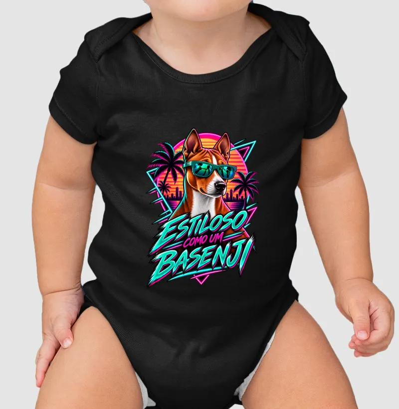 Estilso como um Basenji - Body Infantil