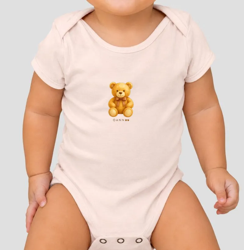 Body Infantil Ursinho