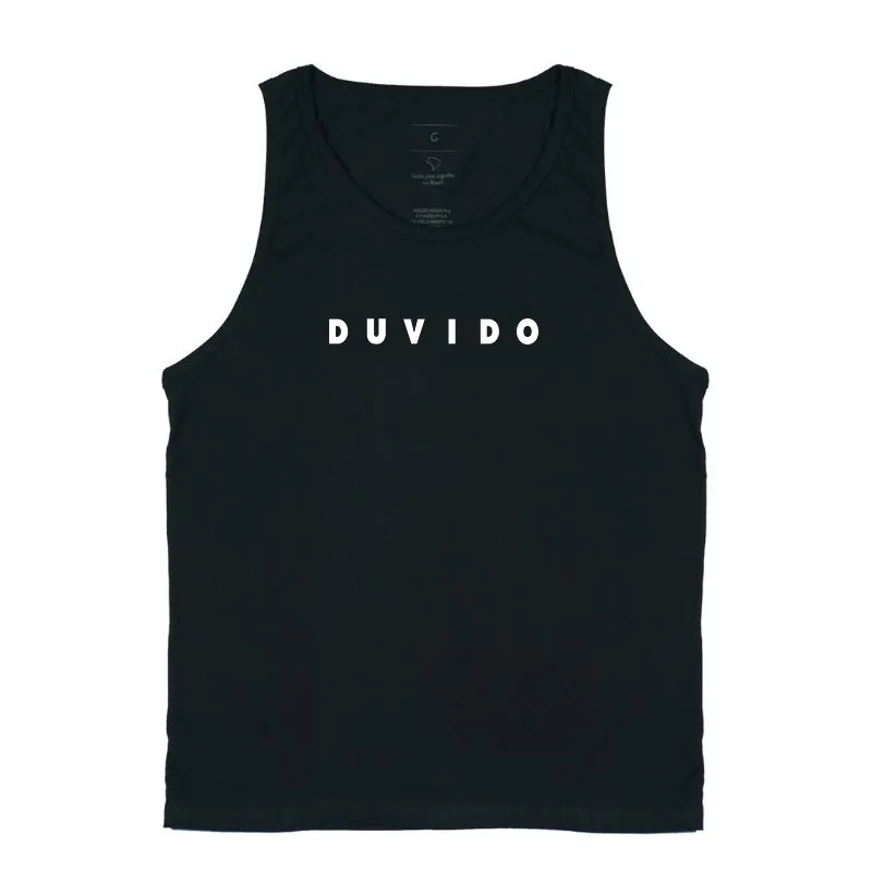 DUVIDO Branco no preto - Imagem 2