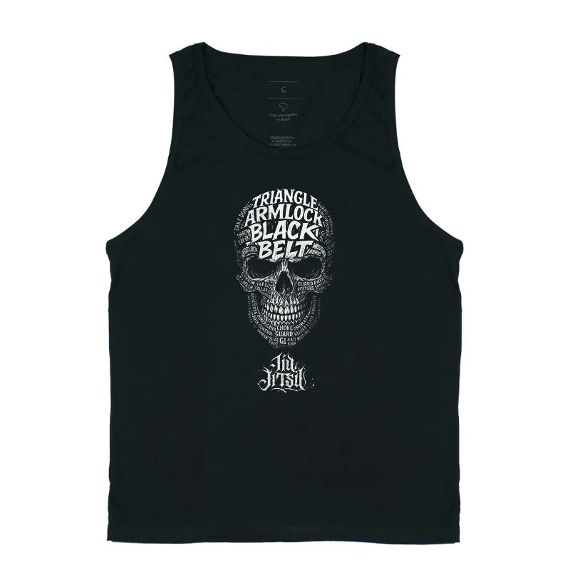 Black Belt Skull White - Imagem 2