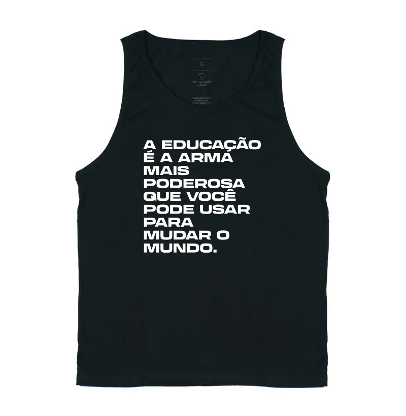 A educação é a armamais poderosaque você pode usar para mudar o mundo. - Imagem 3