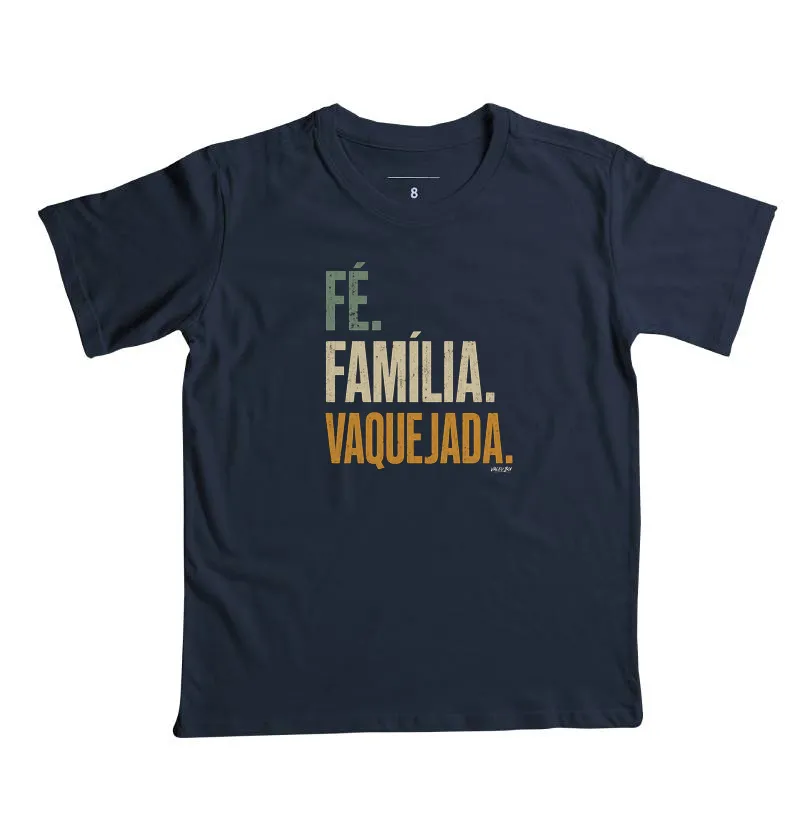 Camisa Infantil - Fé. Família. Vaquejada. - Imagem 7