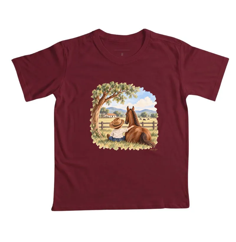 Camisa Infantil - Menino e Cavalo - Imagem 6