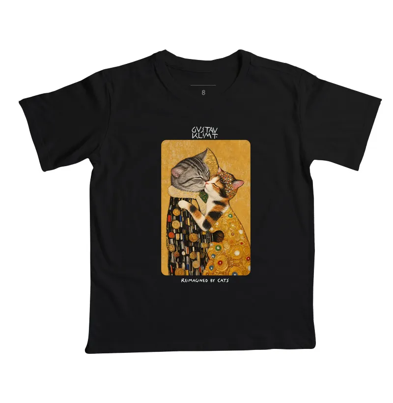 O Beijo felino V.2 - Gustav Klimt - Imagem 4