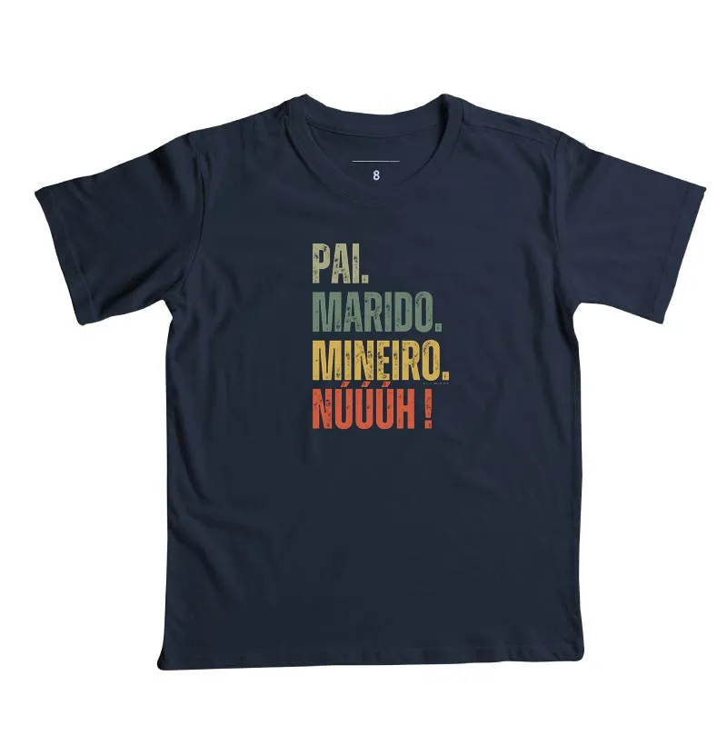 Camiseta Pai Marido Mineiro | Tripla Identidade - Tamanho infantil - Imagem 6