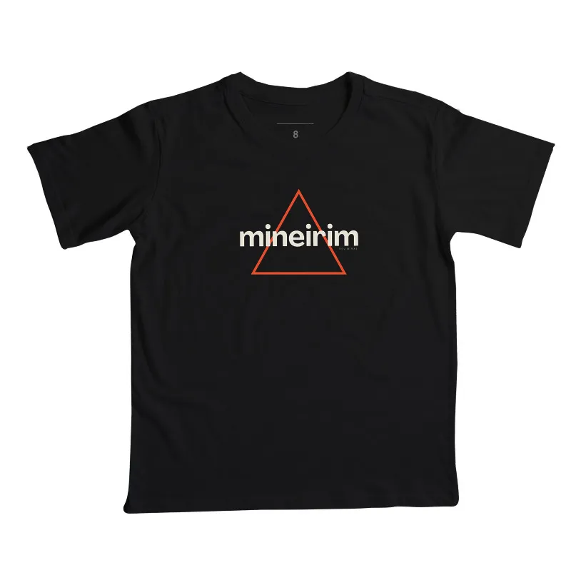 Camiseta Mineirim | Símbolo de Minas | Identidade Mineira Minimalista - Infantil - Imagem 5