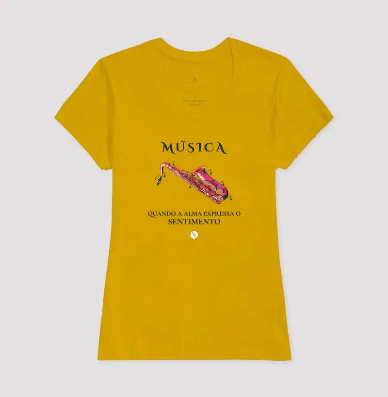 Camiseta Música, o Sentimento da Alma | Arte para Vestir - Imagem 18