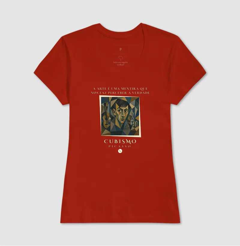 Camiseta Desconstrua o Olhar | Arte Moderna Inspirada em Picasso - Imagem 14