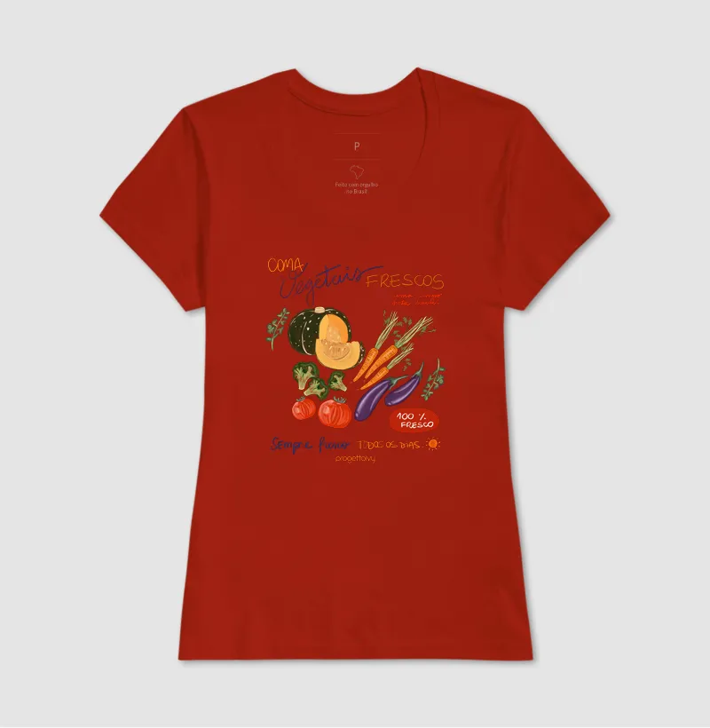 Tshirt Coma vegetais frescos - Imagem 11