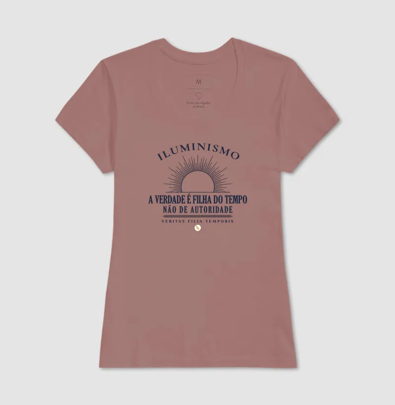 Camiseta O Sol da Razão — Iluminismo | A Verdade é Filha do Tempo - Imagem 20