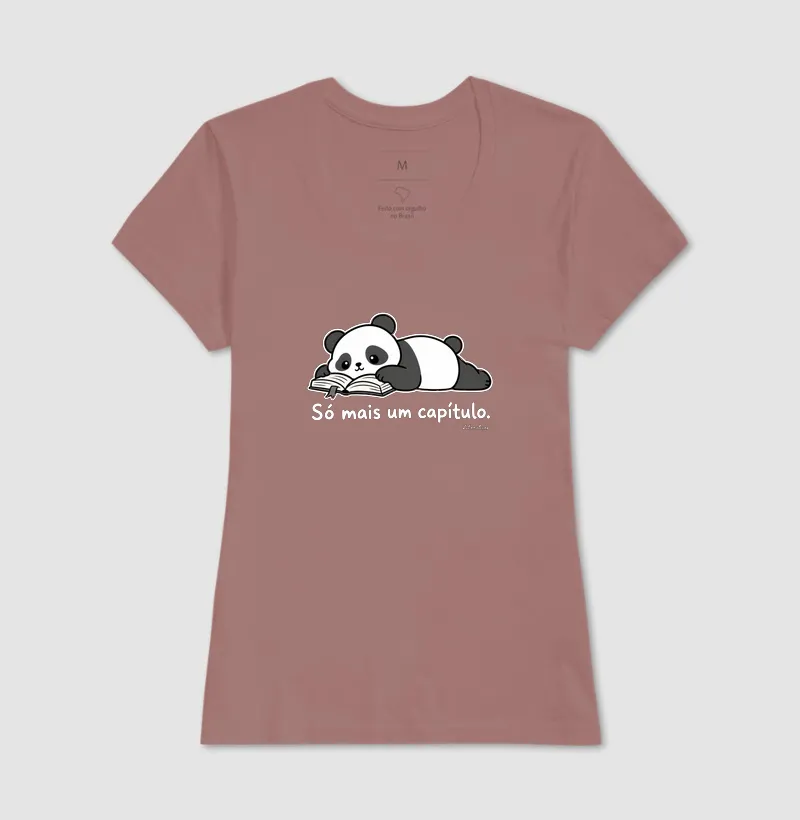 Camiseta Só Mais um Capítulo — Panda Leito - Imagem 17