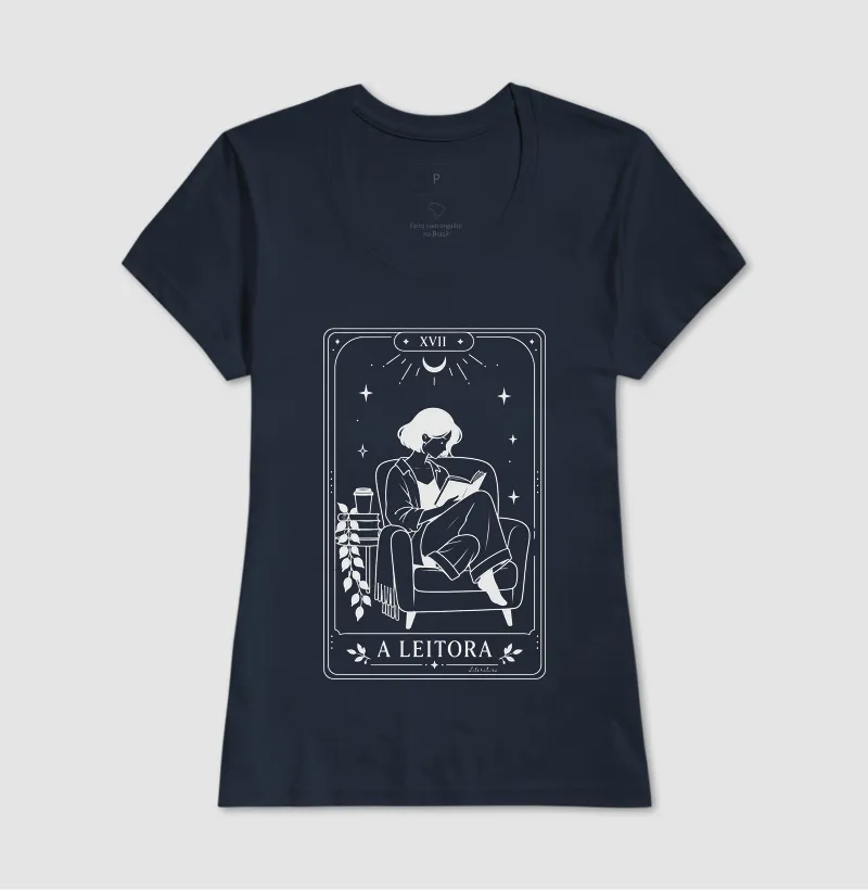 Camiseta A Leitora — Arcano XVII - Imagem 7