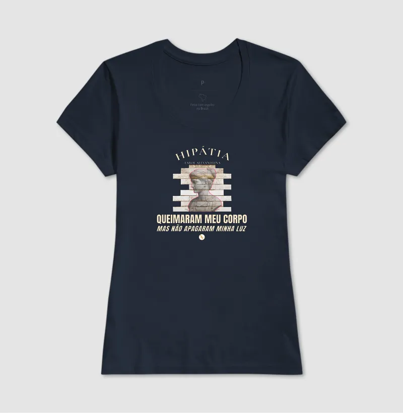  Camiseta Hipátia | Farol Alexandrina: Não Apagaram Minha Luz - Imagem 10