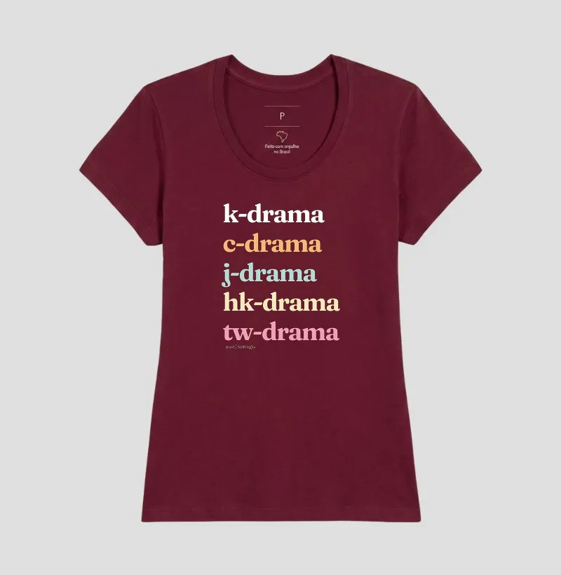 Camiseta k-drama | c-drama | j-drama | tw-drama | hk-drama - Imagem 13