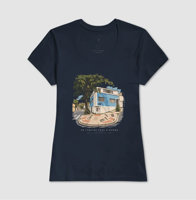 Camiseta Da Esquina Pro Mundo | Música de Minas | Memória das Gerais - Imagem 10