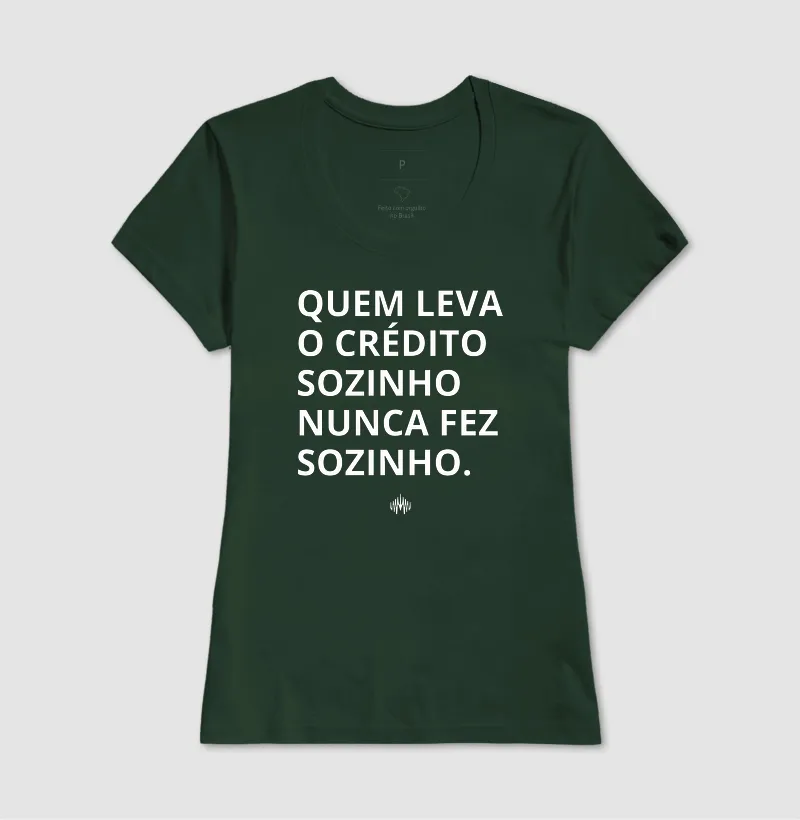 Quem Leva o Crédito Sozinho Nunca Fez Sozinho. - Imagem 16