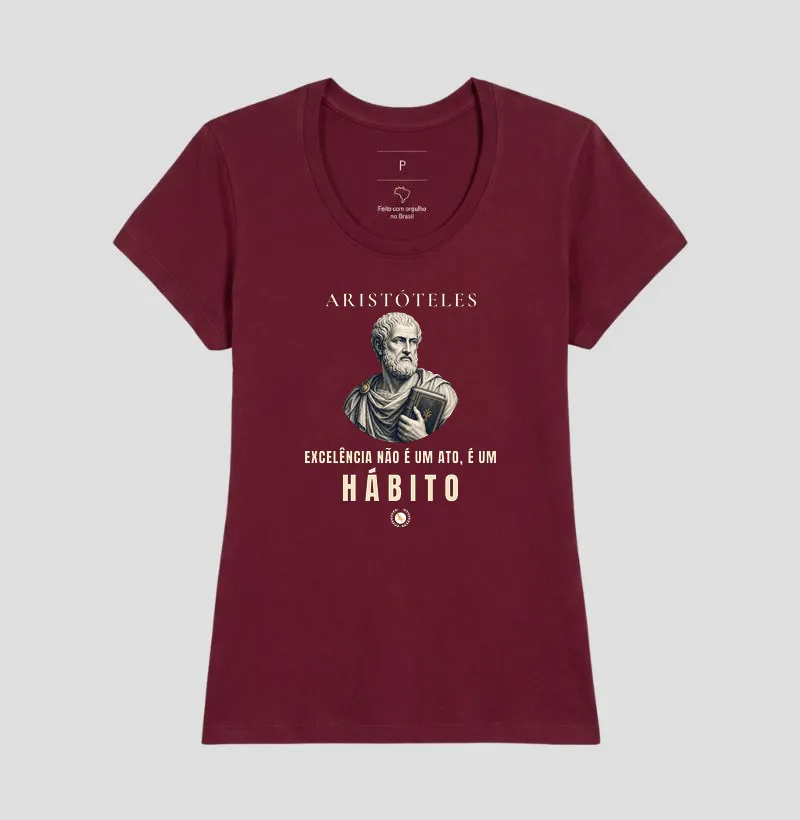 Camiseta "O Hábito" | A Excelência de Aristóteles - Imagem 22