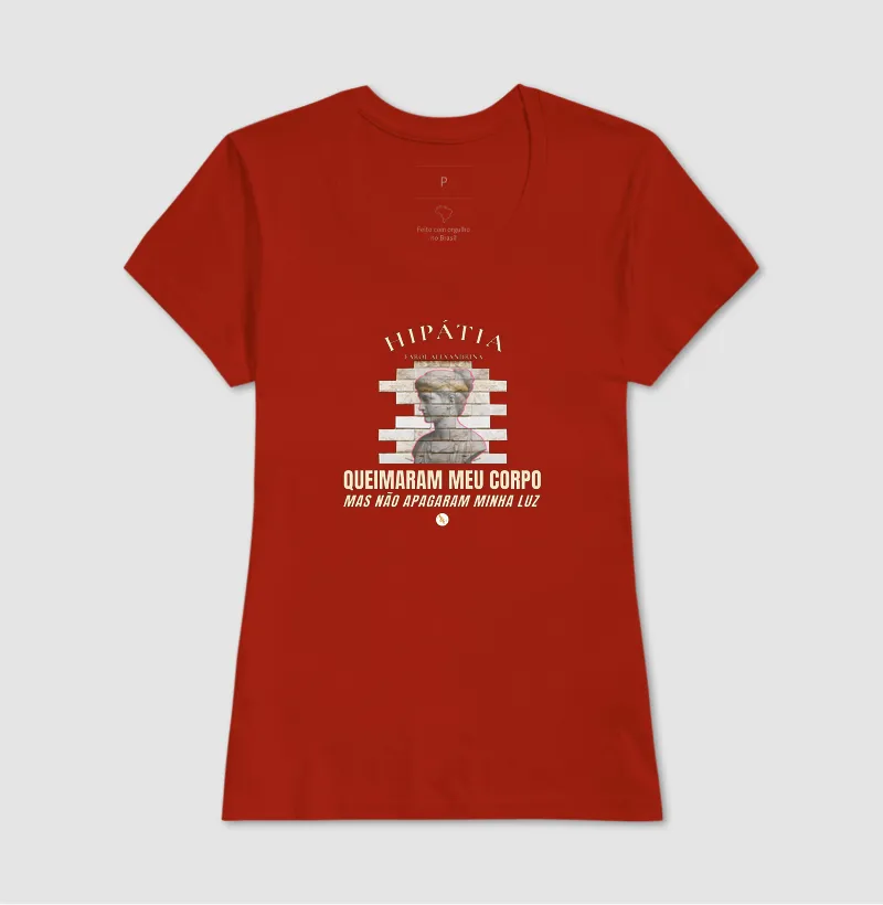  Camiseta Hipátia | Farol Alexandrina: Não Apagaram Minha Luz - Imagem 14