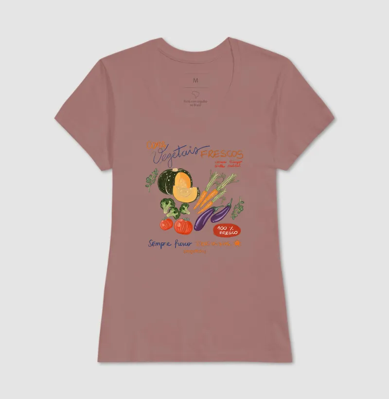 Tshirt Coma vegetais frescos - Imagem 17