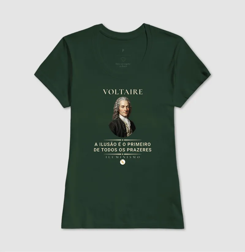 Camiseta Filosófica Voltaire: Esmagai a Infame | Razão & Liberdade - Imagem 16
