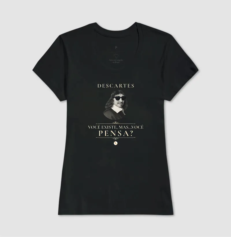 COGITO 2.0 - Camiseta Filosófica René Descartes - Imagem 6