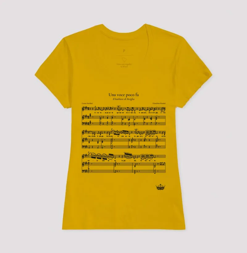 Una voce poco fa - Il barbiere di Siviglia | Camiseta de Ópera - Imagem 15