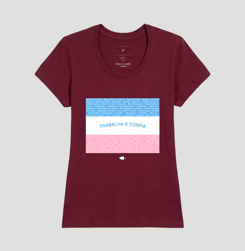 ES Cidades Todas Sobre Bandeira - Feminina - #27430 - Imagem 9