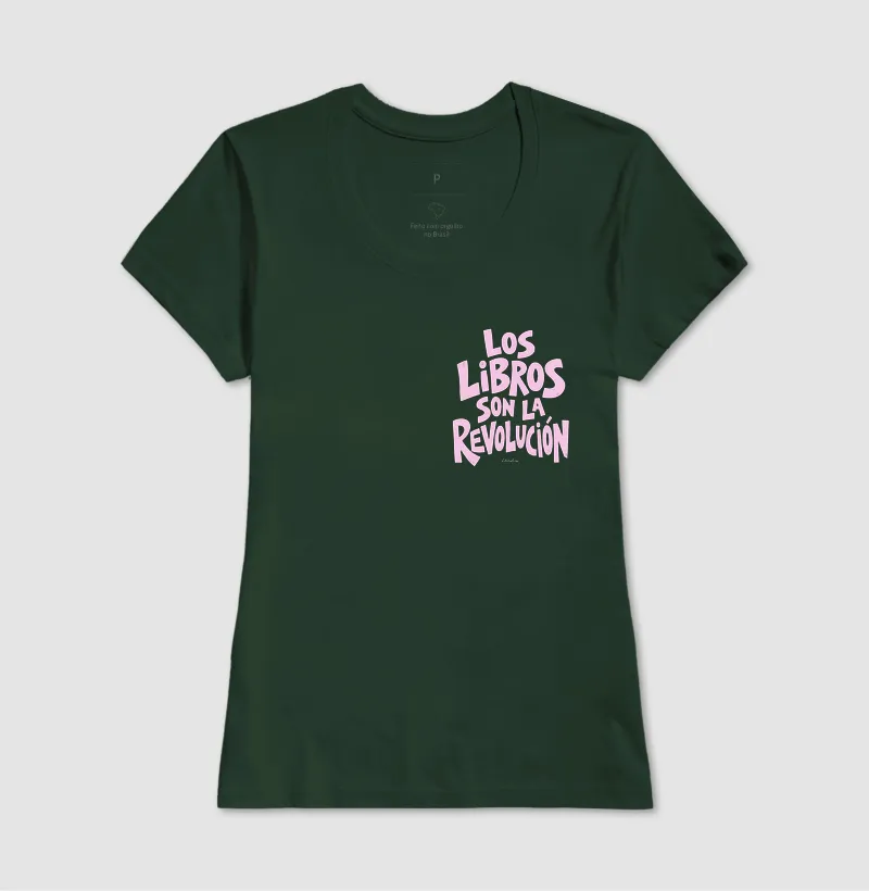 Camiseta Los Libros Son La Revolución - Imagem 13
