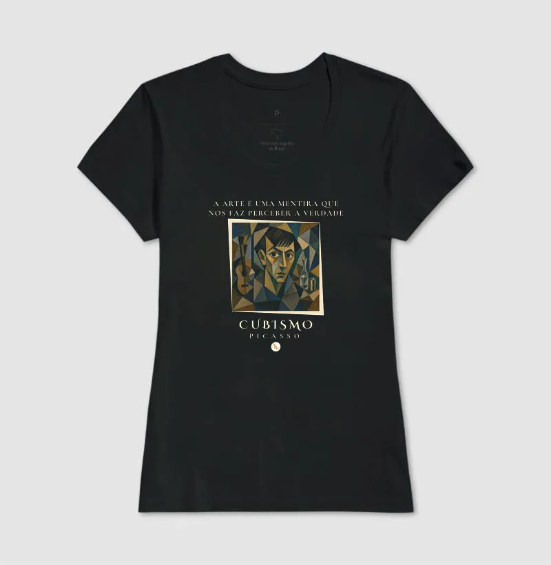 Camiseta Desconstrua o Olhar | Arte Moderna Inspirada em Picasso - Imagem 6