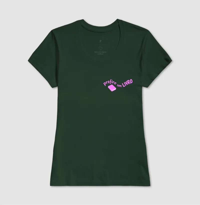 Camiseta Prefiro um Livro - Imagem 13