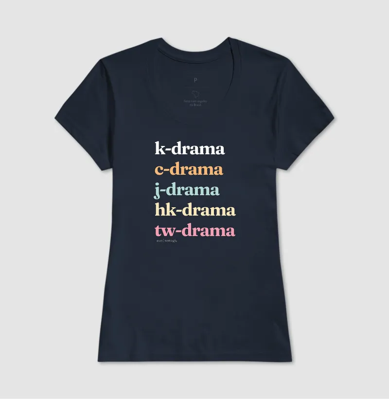 Camiseta k-drama | c-drama | j-drama | tw-drama | hk-drama - Imagem 9