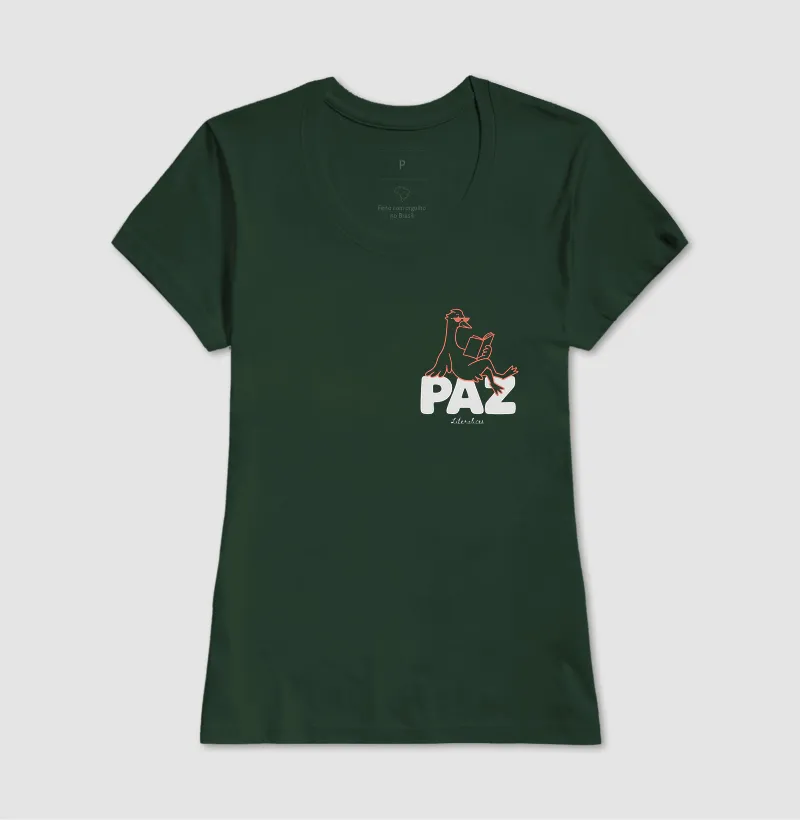 Camiseta Paz — Pato Leitor - Imagem 11
