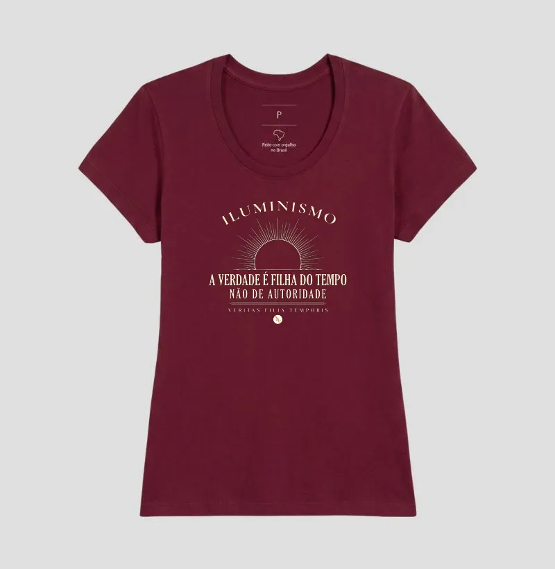 Camiseta O Sol da Razão — Iluminismo | A Verdade é Filha do Tempo - Imagem 22