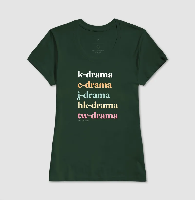 Camiseta k-drama | c-drama | j-drama | tw-drama | hk-drama - Imagem 11
