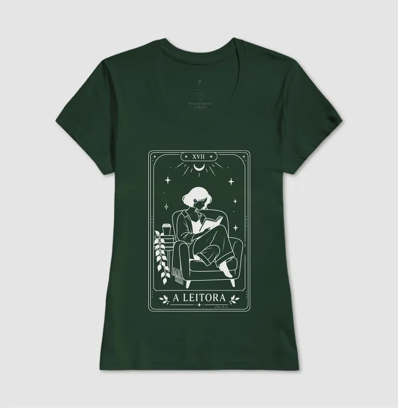 Camiseta A Leitora — Arcano XVII - Imagem 13
