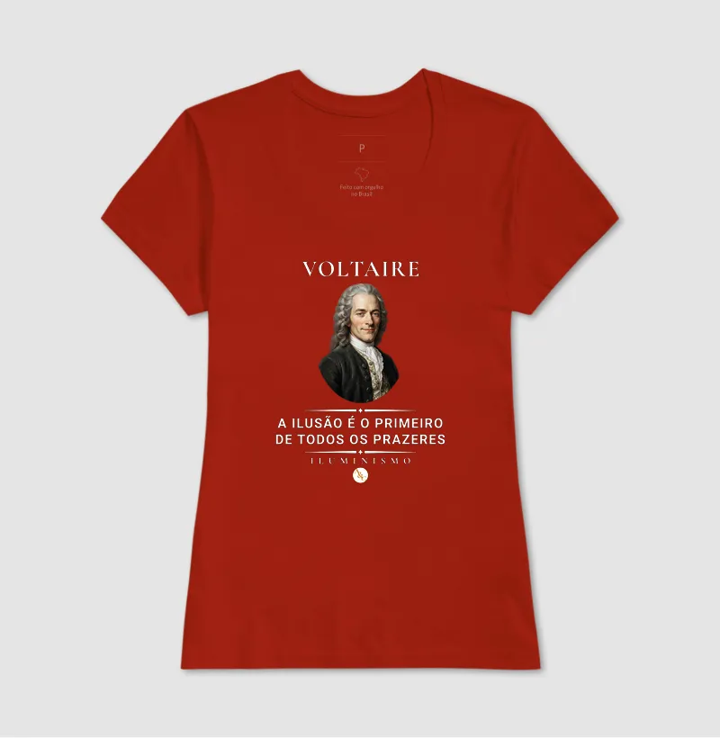 Camiseta Filosófica Voltaire: Esmagai a Infame | Razão & Liberdade - Imagem 14