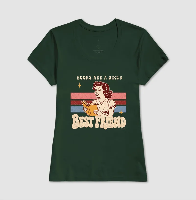 Camiseta Books Are a Girl’s Best Friend - Imagem 13