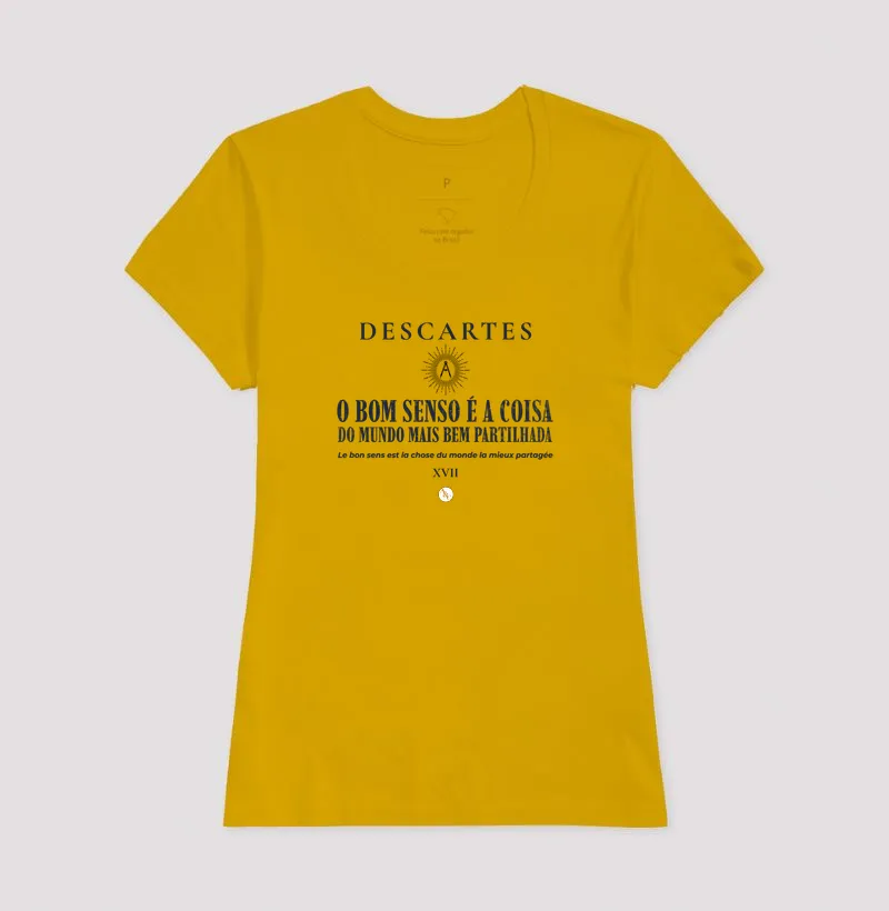 Camiseta O Bom Senso | Descartes & Discurso do Método - Imagem 18