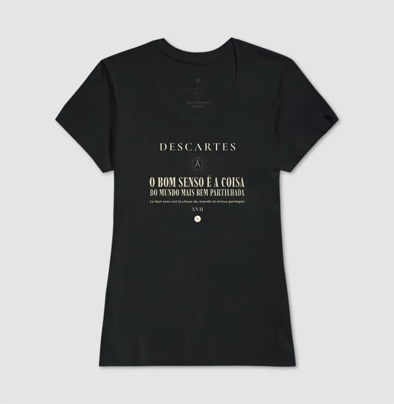 Camiseta O Bom Senso | Descartes & Discurso do Método - Imagem 6